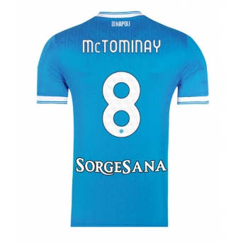 Billige Fotballdrakt SSC Napoli Scott McTominay #8 Replika Hjemmedrakt 2025-26 Kortermet